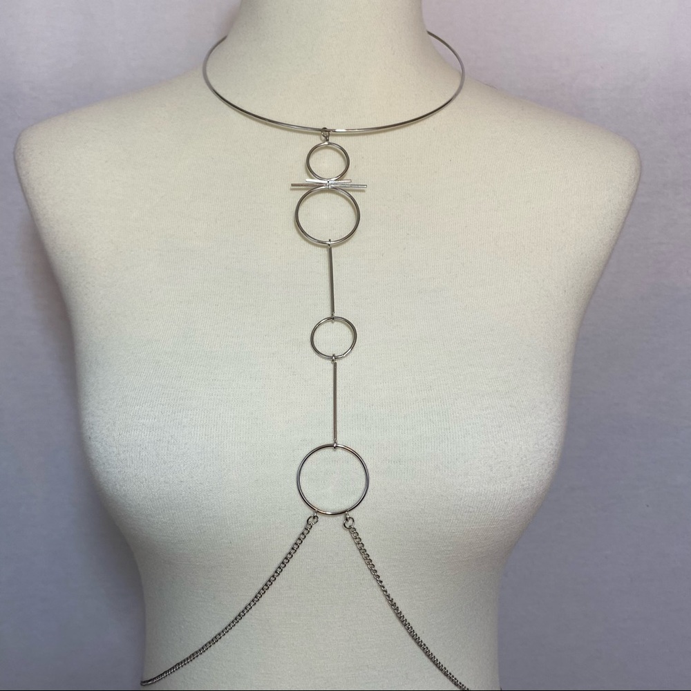 Punk Boho Bikini Waist Chain Body Harness Necklace - Picture 11 of 15